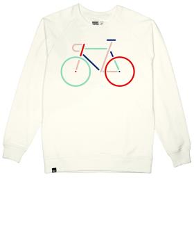 DEDICATED Sweatshirt Malmoe Color Bike Embroidery