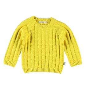 IMPS&ELFS Pullover Banana / Wine-Red