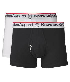 Knowledge Cotton Apparel Underwear 2pack Total Eclipse