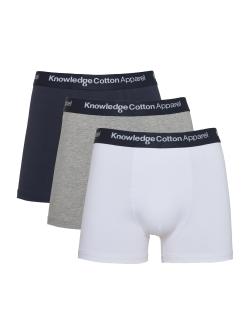Knowledge Cotton Apparel 3-Pack Underwear