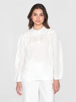 Knowledge Cotton Apparel A-Shape Stripe Structure Shirt