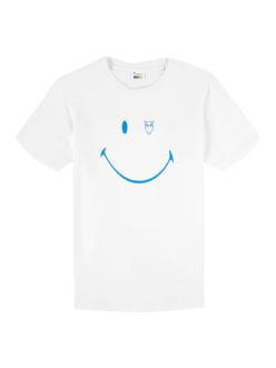 Knowledge Cotton Apparel X SMILEY smile t-shirt