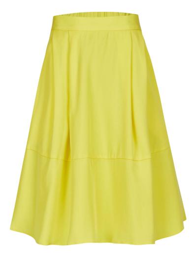 ADDITION Powerful Skirt Tencel Lemon