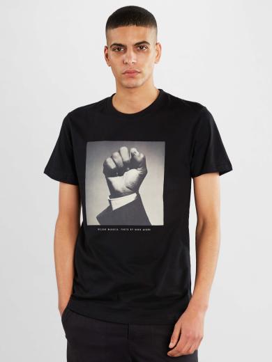 DEDICATED T-Shirt Stockholm Mandela Fist Black | S