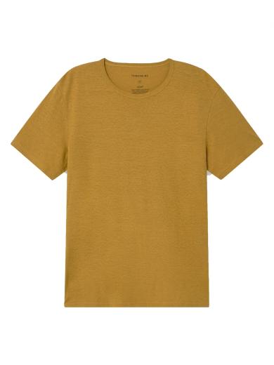 Thinking MU Hemp T-Shirt Mustard | S