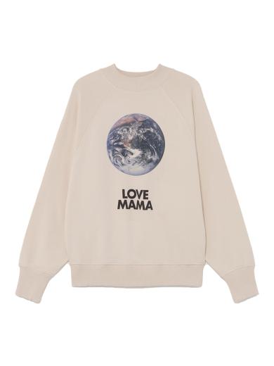 Thinking MU Love Mama Sweatshirt beige