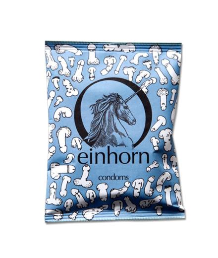 einhorn condoms I (heart) dicks 