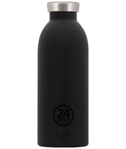24Bottles Clima Thermosflasche Stahl 0,5l tuxedo black