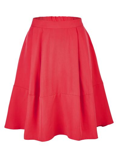 ADDITION Powerful Skirt  Short Tencel winterberry