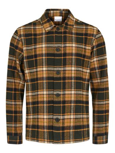 Big Checked Heavy Flannel Overshirt 