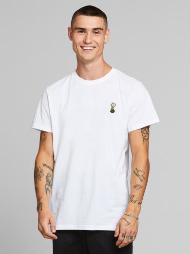 DEDICATED T-Shirt Stockholm Charlie Brown White