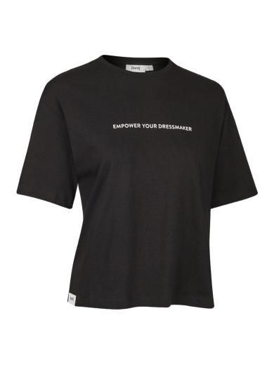 eyd Cropped T-Shirt Empower Schwarz