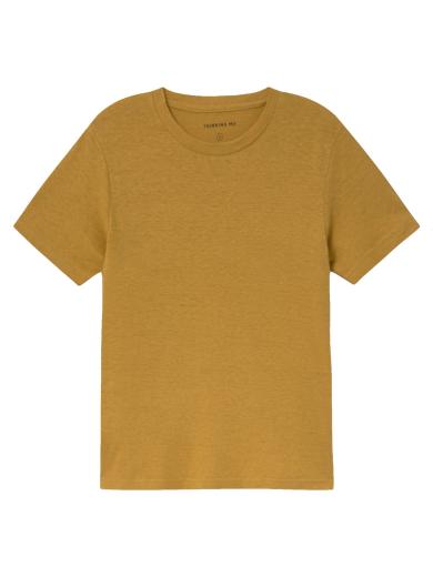 Thinking MU Hemp Juno T-Shirt Mustard