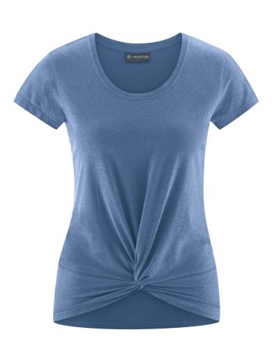 HempAge Yoga T-Shirt blueberry