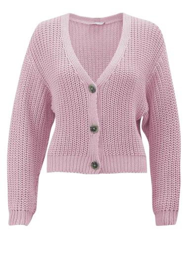 JAN 'N JUNE Knit Jacket Lena faded pink