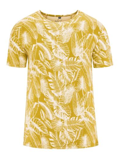 T-Shirt Jersey Jungle Print Curry | S