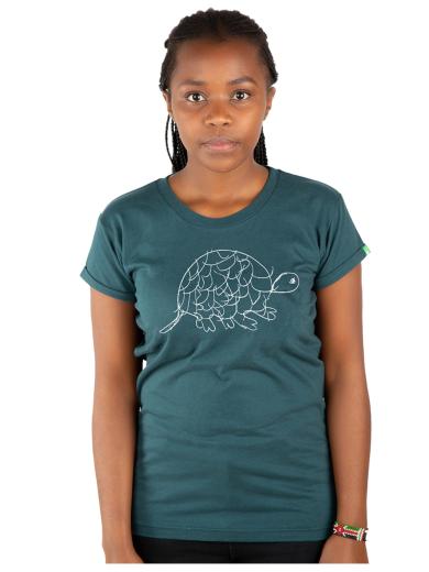 KIPEPEO CLOTHING Damen Tortoise T-Shirt 