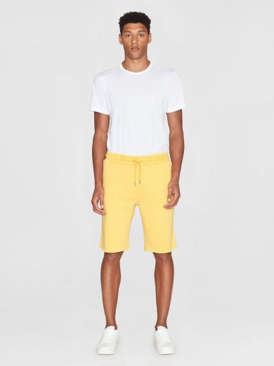 Knowledge Cotton Apparel BIRCH Sweat Shorts Misted Yellow | L