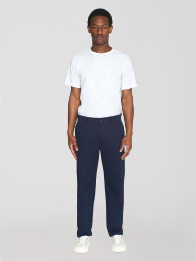 Knowledge Cotton Apparel Chuck Regular Chino Twill Pants Total Eclipse | 32/32