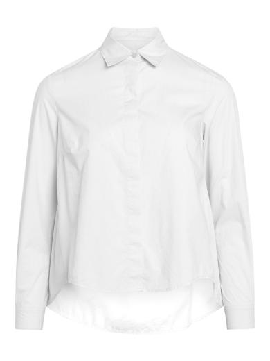 Knowledge Cotton Apparel JACINTA A-shape shirt bright white | S