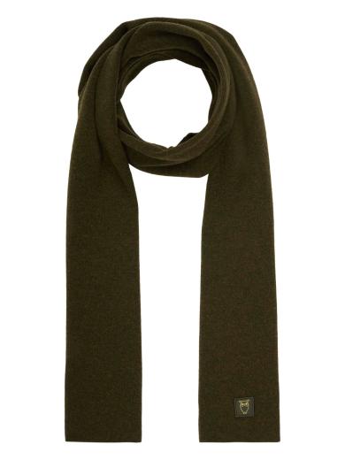 Knowledge Cotton Apparel Organic Wool Scarf Forrest Night | Onesize