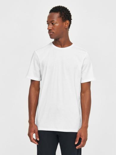 Knowledge Cotton Apparel Regular Fit Basic Tee Bright White