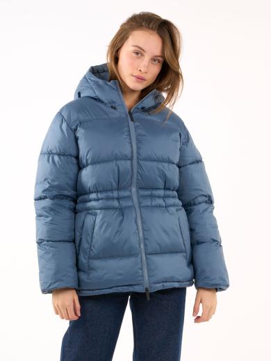Knowledge Cotton Apparel Thermore™ Short Puffer Jacket china blue
