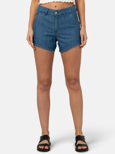 MUD JEANS Ivy Short pure blue | XS