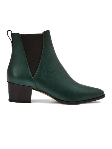 NINE TO FIVE Chelsea Boot #brygge green lights