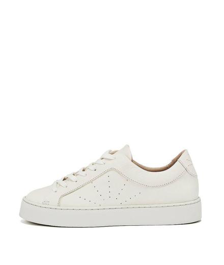 NINE TO FIVE Laced Sneaker #Boi white star 41