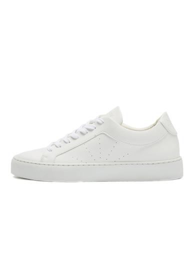NINE TO FIVE Laced Sneaker #gracia - vegan all white | 42
