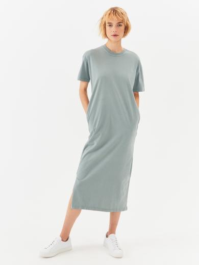 NINE TO FIVE T-Shirt Dress #gado Sage | XL