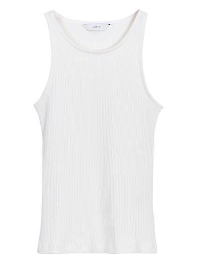 NINE TO FIVE Tank Top #ammer White | XS