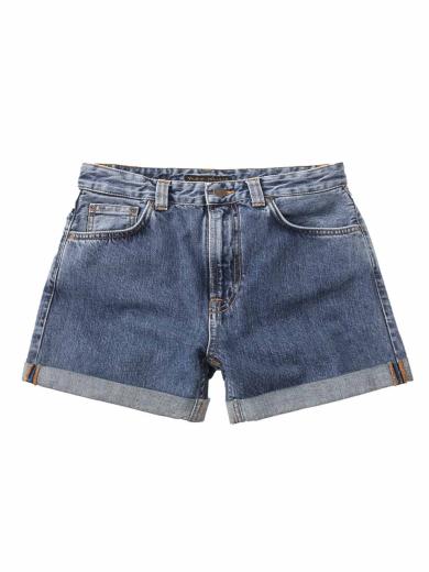 Nudie Jeans Frida Shorts Friendly Blue