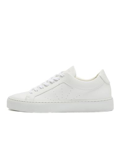 NINE TO FIVE Laced Sneaker #gracia - vegan all white