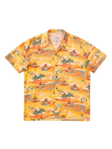 Nudie Jeans Arvid Hawaii Shirt Sunflower | M