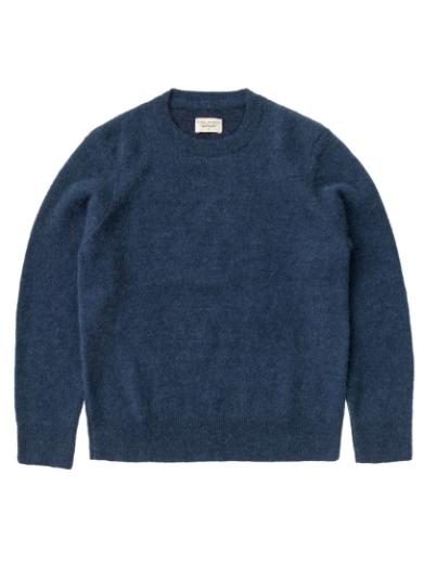 Nudie Jeans Hampus Solid Sweater Indigo Blue
