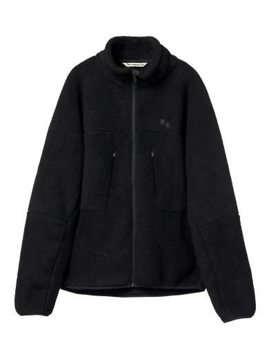 pinqponq Fleece Jacket Peat Black