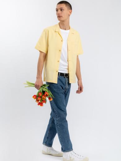 Rotholz Bowling Shirt Lemon Yellow