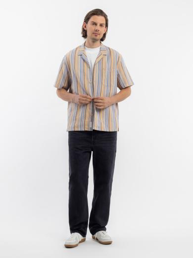 Rotholz Bowling Shirt Multi Stripe