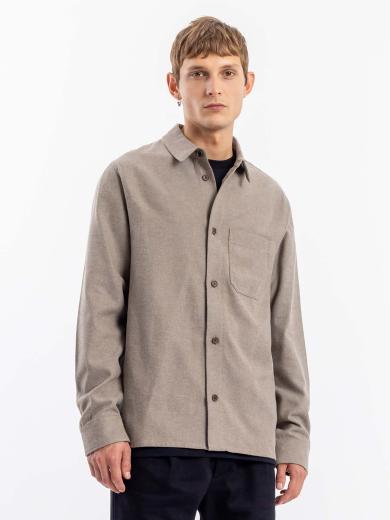 Rotholz Flannel Casual Shirt Brown Speckle