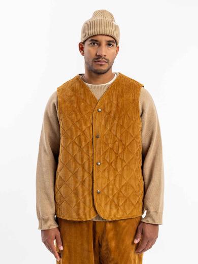 Rotholz Quilt Vest Toffee Cord