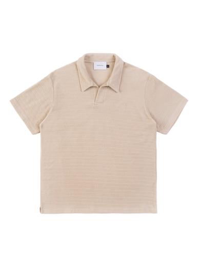Rotholz Terry Cotton Polo Summer Sand | S