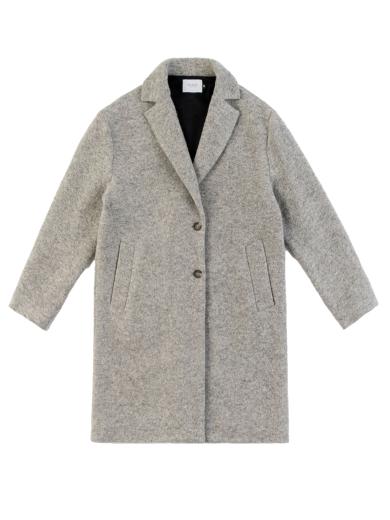 Rotholz Wool Formal Coat Grey