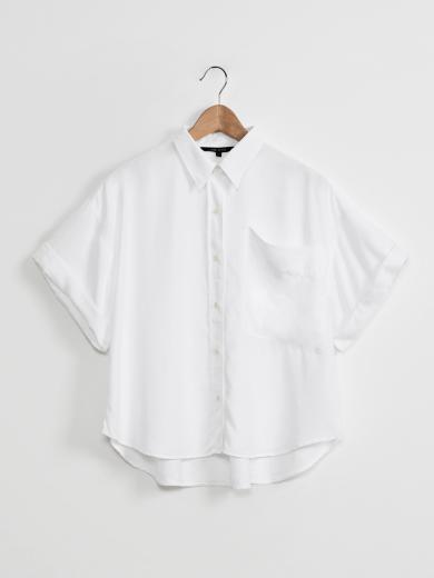 Short Shirt #aver White | XS
