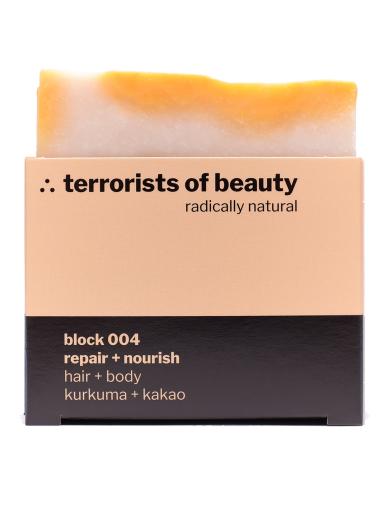 terrorists of beauty seife block 004 repair + nourish | onesize