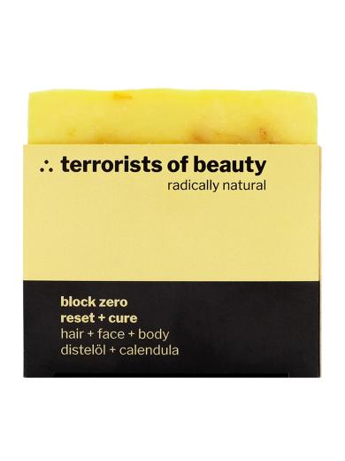 terrorists of beauty seife block zero reset + cure | onesize
