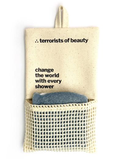 terrorists of beauty travel bag 001 creme-weiß