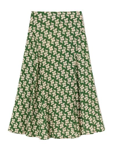 Thinking MU Amelie Skirt Green Flower