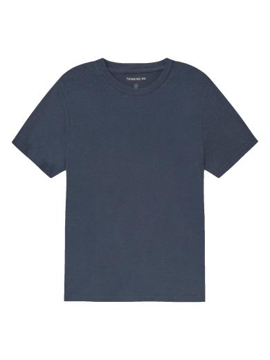 Thinking MU Hemp Juno T-Shirt Navy | XS